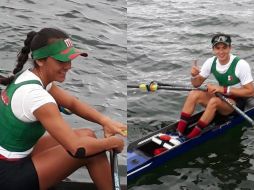 En la imagen Kenia Lechuga (izq) y Alexis López (der). TWITTER / @COM_Mexico