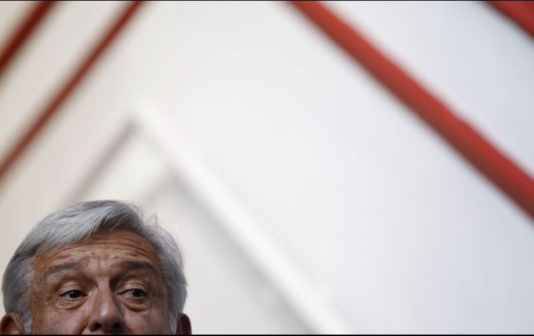 López Obrador, que inicialmente quería detener las obras, ahora ha moderado su discurso y ha pasado a considerar otras opciones. EFE/S. Gutierrez