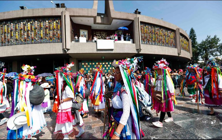En su trayecto, los peregrinos no sufrieron de incidentes y su paso al templo del Tepeyac sólo ocasionó cierres parciales. SUN / Y. Xolalpa