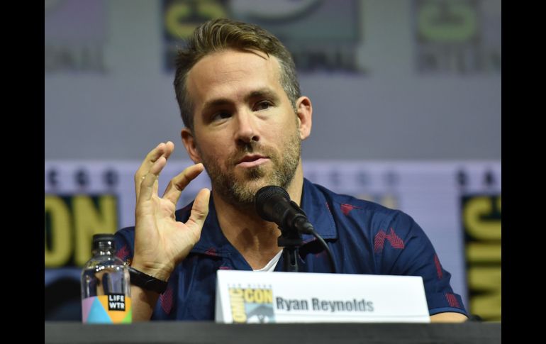 El actor canadiense Ryan Reynolds estuvo en el panel de la película 