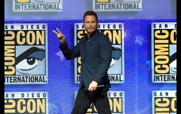 El actor Chris Pratt, que presta su voz al personaje de Emmet Brickowski en 