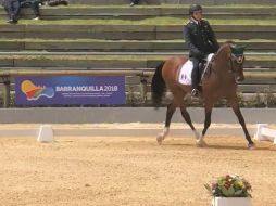 El equipo estuvo integrado por Fernando Parroquín, con la monta de 