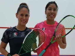 Terán y García aseguraron el 1-2 para México en Barranquilla 2018. TWITTER / @DeporteOlimpMx