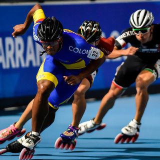 Martínez suma otro bronce para México en patinaje de velocidad en JCC