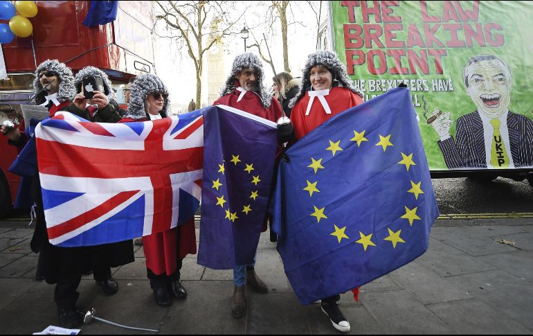 La factura de salida de la Unión Europea está fijada en 45 mil millones de euros. EFE/Archivo