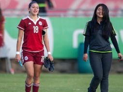 La Selección femenina que participa en los JCC ganó su primer partido 5-1 sobre Trinidad yTobago. MEXSPORT/V. León