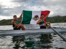 La delegación mexicana de remo se llevó el título fuera de nuestras fronteras. TWITTER / @CONADE