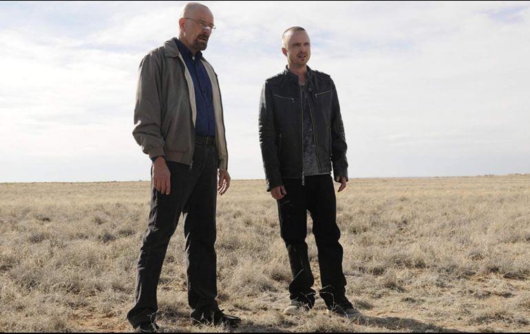Bryan Cranston y Aaron Paul sorprendieron a sus seguidores en las redes sociales. ESPECIAL / AMC