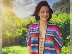 Derbez visitó Tepoztlán junto a a Mauricio Ochmann y su bebé Kailani. INSTAGRAM / aislinnderbez