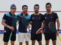 Los gemelos Salazar (derecha) vencieron al par anfitrión de Juan Vargas y Andrés Herrera. TWITTER / @CONADE