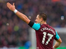 El jalisciense logró encontrar la red en ocho ocasiones entre los 28 partidos que disputó durante la temporada 2017-2018.  AFP / ARCHIVO