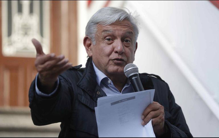 Al concluir una reunión con Andrés Manuel López Obrador en la casa de transición, Scherer detalló que el equipo jurídico trabaja para preparar la iniciativa. SUN / ARCHIVO