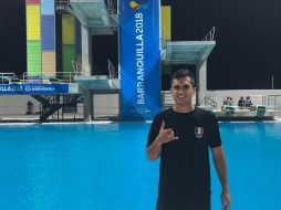 García destacó la importancia del apoyo de su familia en su logro deportivo. TWITTER/@ivangarciapollo