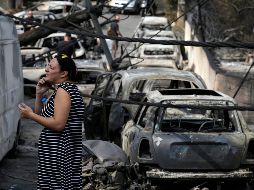 Fotogalería: Incendio arrasa con ciudad griega