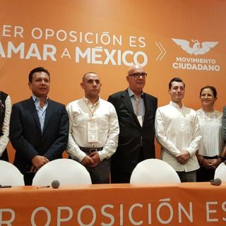 Movimiento Ciudadano presenta a nuevos coordinadores legislativos