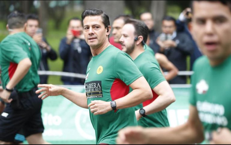 Peña Nieto exhortó a los mexicanos a seguir cosechando victorias en sus respectivas disciplinas. SUN / ARCHIVO