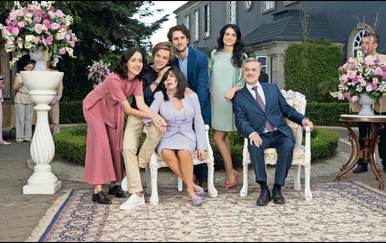 Talento. Elenco de “La casa de las flores”, producción de Netflix. CORTESÍA NETFLIX