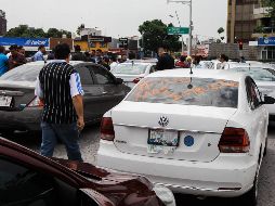 Los mismos conductores y socios se organizan para evitar el trámite y venta de fichas de atención. EL INFORMADOR/Archivo