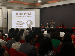 Polevnsky exhortó a los diputados electos a presentar la iniciativa. TWITTER / @yeidckol