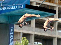 La dupla García-Villarreal fue conformada sobre la marcha por la ausencia de Germán Sánchez. TWITTER/@CONADE