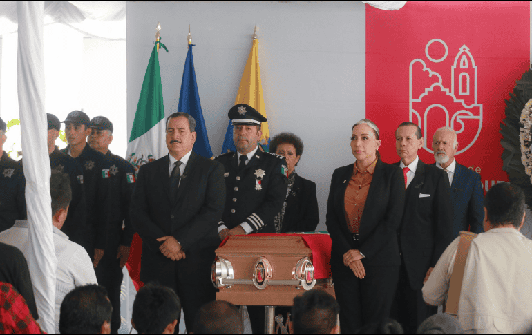 El policía segundo, Omar Hernández Lara, falleció el pasado 23 de julio en cumplimiento de su deber. TWITTER / @MaElenaLimon_