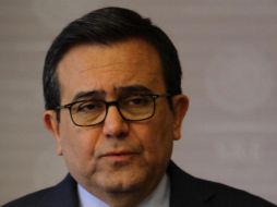 En unas horas, el estadounidense se reunirá con una delegación mexicana encabezada por Ildefonso Guajardo, secretario de Economía (foto), y Jesús Seade, secretario elegido por López Obrador. NTX / G. Granados