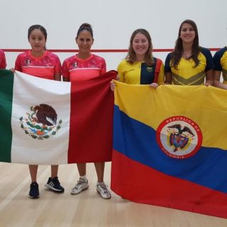 Equipo mexicano de squash femenil logra el oro en Centroamericanos