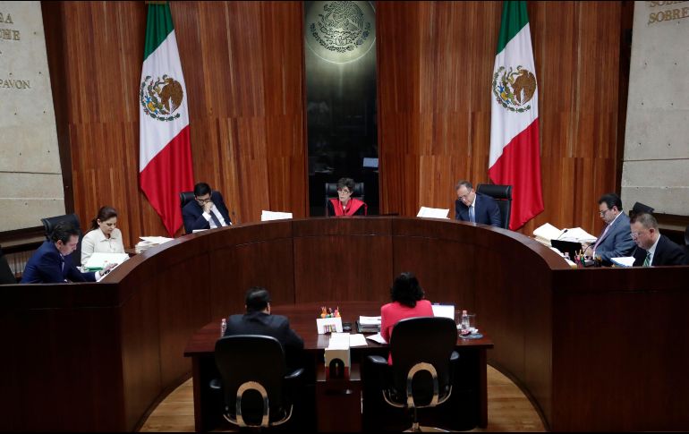 La ponencia a cargo del magistrado Reyes Rodríguez Mondragón será la que elabore el proyecto de sentencia para someterlo a consideración del Pleno de la Sala Superior; no existen plazos. SUN / ARCHIVO