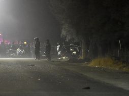 El accidente ocurrió aproximadamente a las 22:00 horas del miércoles en el kilómetro 100 de dicha carretera, a la altura del parador San Pedro, en Galeana, Nuevo León. EFE / ARCHIVO
