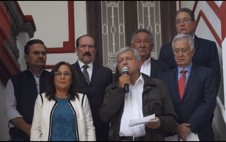 Serán Manuel Bartlett y Octavio Romero Oropeza los próximos directores de CFE y Pemex respectivamente. EFE/ S. Gutiérrez