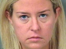 Major, de 35 años, fue liberada bajo supervisión con una pulsera que controla los niveles de alcohol. AP / Palm Beach County Sheriff's Office