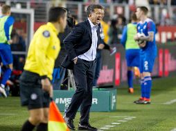 Osorio no logró llevar a México al quinto partido en el Mundial de Rusia 2018. MEXSPORT/ARCHIVO