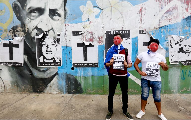 La represión ejercida contra los manifestantes ha dejado ya más de 300 muertos y más de 2.000 heridos. AP / A. Zúñiga