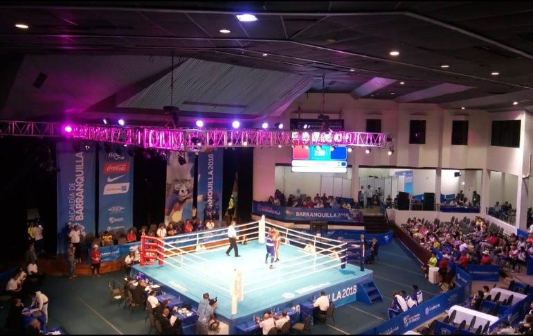 El tricolor venció a Colin Lewis, de Guyana, en los cuartos de final de la división welter ligero de 64 kilos. TWITTER / @COM_Mexico