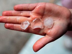 Según usuarios en redes sociales, el tamaño del granizo era similar al de una bola de béisbol. NTX / ARCHIVO