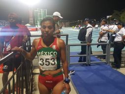 VIaney de la Rosa registró 34:10.75. TWITTER / @CONADE