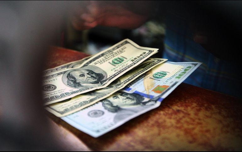 El Banco BASE prevé que el tipo de cambio cotice entre 18.50 y 18.70 pesos por dólar en cotizaciones interbancarias a la venta. EL INFORMADOR / ARCHIVO