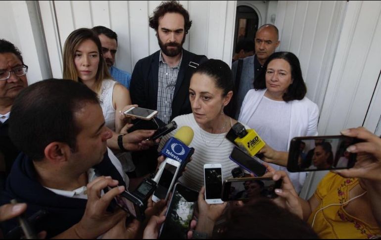 Sheinbaum acudirá a las todavía demarcaciones de Cuauhtémoc, Benito Juárez, Iztapalapa, Tláhuac y Xochimilco. TWITTER / @Claudiashein