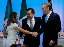 El encuentro será entre Ildefonso Guajardo, y el representante comercial de Estados Unidos, Robert Lighthizer (der). EFE / ARCHIVO