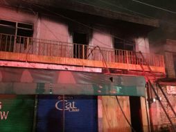 Resultaron quemados tres cuartos, la sala comedor y un patio. ESPECIAL / Bomberos Guadalajara