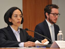 Alejandrina Salcedo, jefa de Planeación Económica de la secretaría de Hacienda, dice que este ligero retroceso resulta del feriado de la semana santa. ESPECIAL/ Secretaría de Hacienda