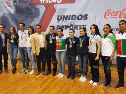 El Domo del Code Alcalde fue el lugar elegido para que deportistas y entrenadores fueran recibidos. EL INFORMADOR / D. Reos