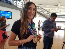 Rodríguez fue la encargada de inaugurar las medallas de oro para la delegación mexicana en los Centroamericanos. EL INFORMADOR / D. Reos