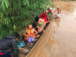 En la región de Bago, 94 mil damnificados se alojan en 157 centros de desplazados. AFP/S. Kyaw