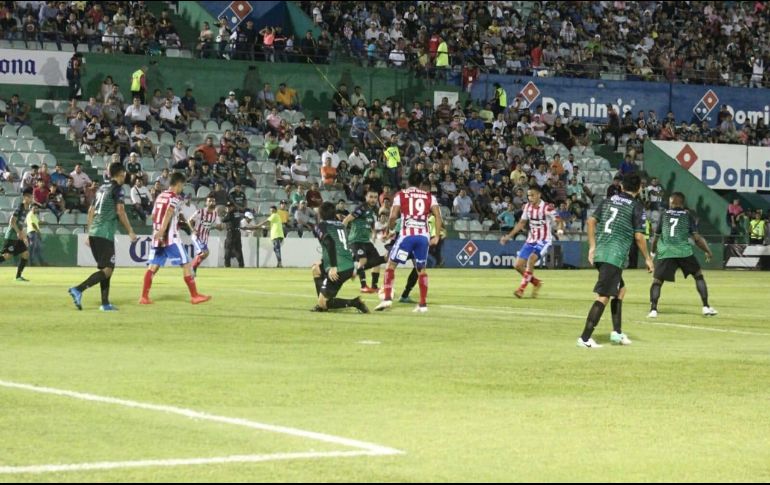 Atlético San Luis se confirma en la primera posición del grupo nueve de la Copa MX con cuatro puntos. FACEBOOK/AtletideSanLuis