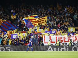 Investigadores concluyeron que los yihadistas querían atentar en el Camp Nou gracias al hallazgo de dos escritos del imán de Ripoll Abdelbaki es Satty. EFE/ARCHIVO