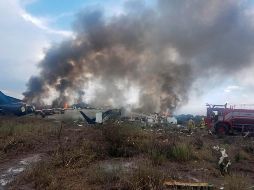 El siniestro ocurrió la tarde de ayer martes en el Aeropuerto Internacional 
