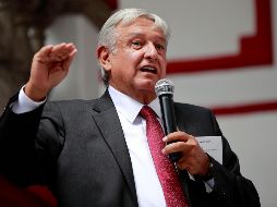 El próximo presidente de México recordó en conferencia de prensa que su compromiso de campaña fue no aumentar impuestos en términos reales, ni crear impuestos nuevos. EFE / J. Méndez