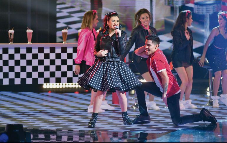 Show. Participación de Montserrat Ibarra en “La Academia”. ESPECIAL/TV AZTECA