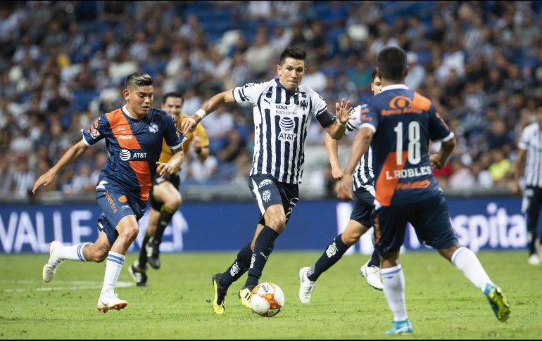 Rayados aprovechó el desánimo del conjunto de la Franja para incrementar la ventaja. MEXSPORT/J. Martínez